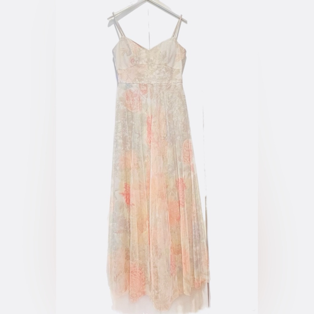After Six Sweetheart Neckline Maxi Tulle Bridesmaid/Wedding Dress Women's 10 NWT - Picture 2 of 14